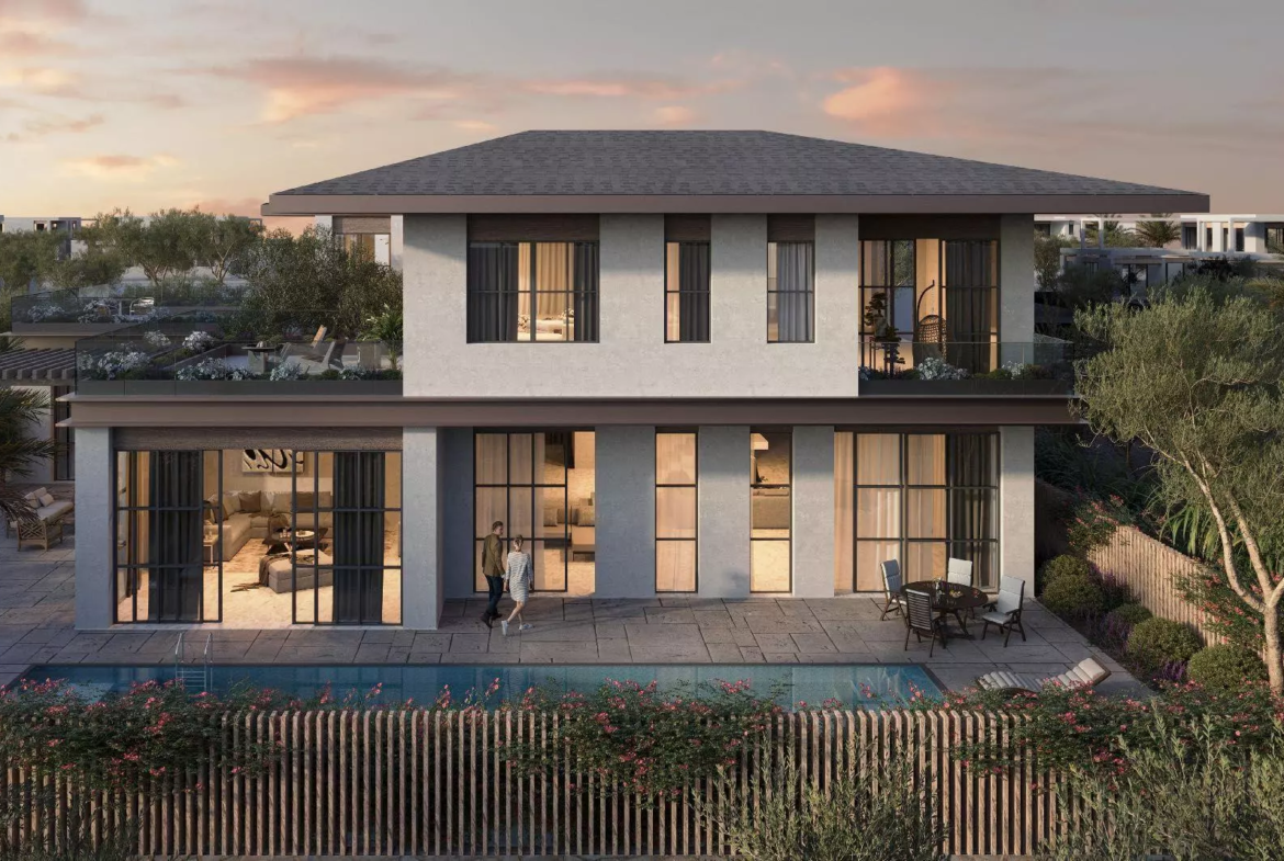 al naseem villas modon hudayriyat front view