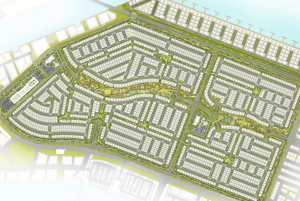 wadeem modon hudayriat island map closeup view